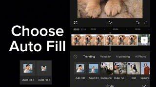 Ai Auto Fill on Capcut