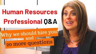 Experienced HR Manager revealed SECRETS to great job interviews: HR interview questions and answers