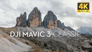 The Majestic Three Peaks of Lavaredo with DJI Mavic 3 Classic | Short 4K video