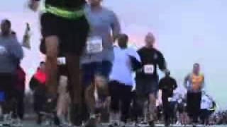 Soldiers and civilians gather for a run on the Runway at Camp Humphreys - 111119