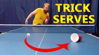 Table Tennis Trick Serves