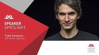 AIB Guest Speaker Todd Sampson