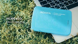 ADATA HC300 HDD - Eco-friendly Storage On the Go