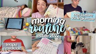 MORNING ROUTINE ESTATE 2022️// organizzare l'estate