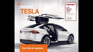 Tesla wins 2021 What Car? Technology Award