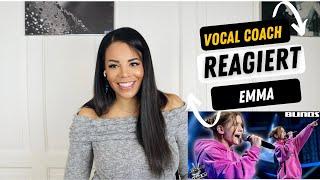 Gesangslehrerin reagiert auf Emma - Mockingbird (Eminem) | Blind Auditons | The Voice Kids 2023