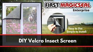 First Magicseal - (Product V1) DIY Velcro Insect Screen Jaring Nyamuk 蚊网纱窗