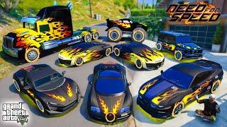 GTA 5 - Stealing NEED FOR SPEED CARS with Franklin! (Real Life Cars #85)