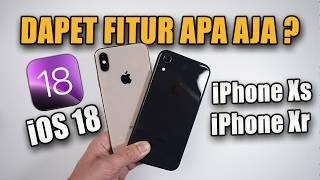 Kok Mirip Android ? Nyobain Fitur baru iOS 18 di iPhone Xr/Xs