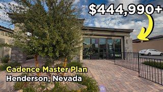 Henderson Single Story New Homes For Sale in Cadence Master Plan