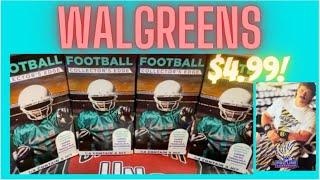 Walgreens Football Collectors Edge Boxes 4 Boxes of Football Cards for $5 per Box!