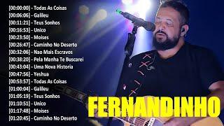 FERNANDINHO || Caminho No Deerto , Único,.. Top 10 Hinos Gospel Mais Ouvidos de 2024