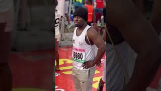 Ready for my 10km run at the 2025 Access Bank Lagos City Marathon.