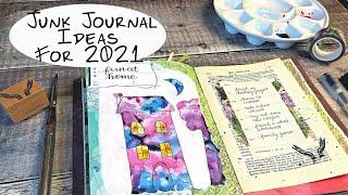 Junk Journal Collab | New Ideas for 2021