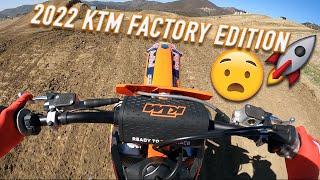 FIRST RIDE - 2022 KTM 450 SX-F FACTORY EDITION