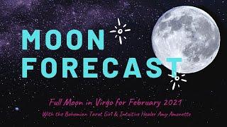 Moon Forecast for the Full Moon in Virgo February 2021