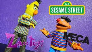 Neca Toys Ultimate Sesame Street Bert and Ernie Action Figure Review! (New Favorite Line?)