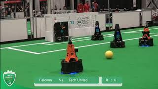 RoboCup 2023 - Bordeaux - Tech United vs Falcons