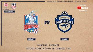 2025 Lamar Hunt U.S. Open Cup R1: Long Island Rough Riders vs. Charlotte Independence - 03/20/2025