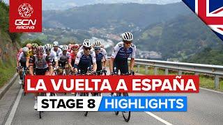 Into The Clouds Again On Tough Summit Finish! | Vuelta A España 2022 Stage 8 Highlights