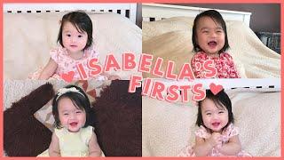 Isabella's Lots of Firsts | Bangs Garcia-Birchmore