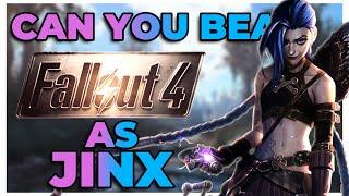 Can You Beat Fallout 4 as Jinx (Arcane)