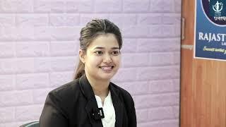 NATASHA CHOUDHARY RJS 2022 #rajasthali #law2022 #institutelaw #judiciaryexams