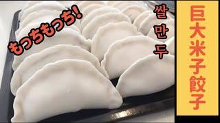 巨大米粉餃子/입쌀밴새 /大米蒸饺/쌀만두