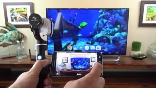 Feiyu G4 3-Axis Stabilizer for Sony action cam/Gopro + Video Samples