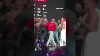 Mike Tyson slaps Jake Paul ahead of their highly anticipated boxing match