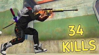 34 squad kills on GRANDMASTER regional TOP 5|| with new time travellers  M82B  !!!!