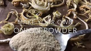 Better Than Store-Bought Homemade Onion Powder (With Dehydrator)