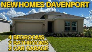 4 Bedrooms New Construction House Tour in Davenport Florida