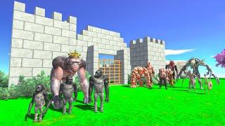 INFERNALS ENEMIES attack KING GORO ARBS Animal Revolt Battle Simulator