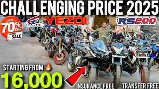Second hand Bike in Delhi Under ₹16,000 To 20,000 Yamaha R15 MT15 Bajaj pulsar RS200 Aggarwal motors