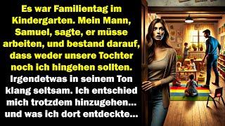 Es war Familientag im Kindergarten. Ich ging trotzdem hin – und was ich dort entdeckte...
