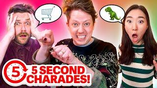 Charades, But IN 5 SECONDS | House Rules