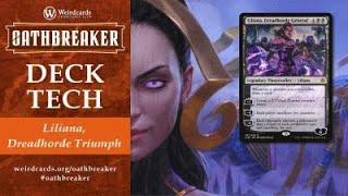 Oathbreaker Liliana, Dreadhorde General | Oathbreaker Deck Tech | Weirdcards Charitable Club