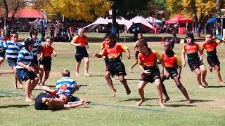 Unleashing the Spirit: Laerskool Brits U9 Team Rugby Highlights from Super 8  vs Lichtenburg