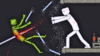 People Fight Against The Melons In People Playground