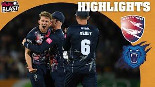 Kent Are Going to Finals Day! | Kent Spitfires v Birmingham Bears - Highlights | Vitality Blast 2021