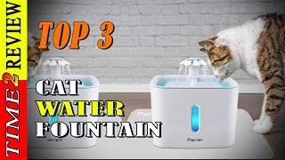 Best 3 cat water fountain with carbon filter  Review in USA By Time 2 review !!