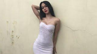 Ladyboy with white dress