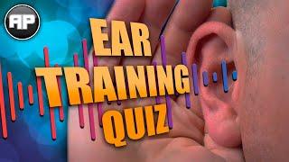 Ear Training Quiz: Notes, intervals, and chords