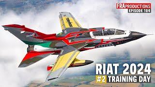 RIAT 2024 Training: Tornado, A4-N, F-35, F-18, F-15, Mirage ...