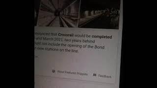 What I found out about the crossrail tunnels