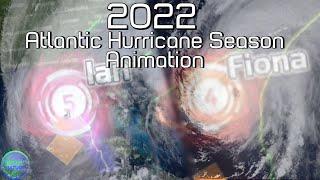 2022 Atlantic Hurricane Season Animation