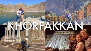 A Day at KHORFAKKAN || SHEES PARK || AL RAFISAH DAM || WATERFALL || AMPHITHEATER || Sharjah, UAE