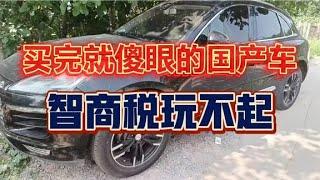 买完就傻眼的国产车，智商税玩不起。