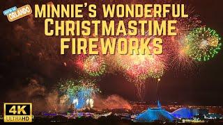 MINNIE'S CHRISTMASTIME Fireworks Display From The BEST Spot!